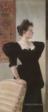 portrait Tableau Peinture - Portrait de Marie Breunig Gustav Klimt